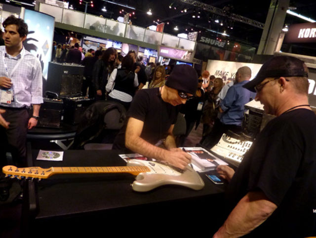 Joe Satriani signing event