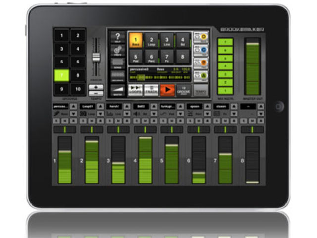 GrooveMaker on the iPad