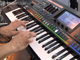 Musikmesse 2011: Roland Jupiter-80 video demo