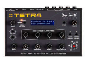 Dave Smith Tetra synth is 'four Mophos'