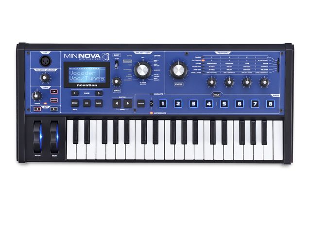 Novation MiniNova Novation MiniNova top.