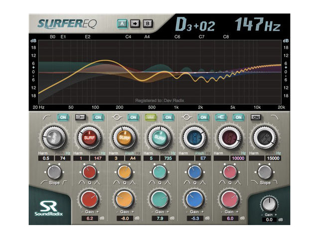 SoundRadix Surfer EQ