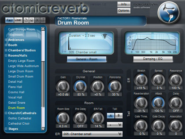 Molecular Bytes Atomic Reverb