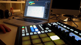 VIDEO: Bitwig Studio controlled by NI Maschine