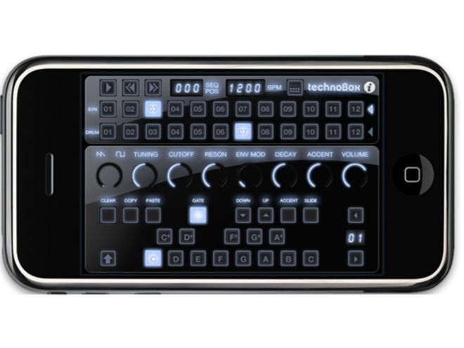 Roland 303, 909 and 808 in one iPhone app