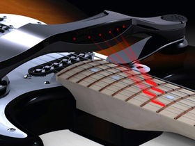 'Laser guitar' could teach you to play