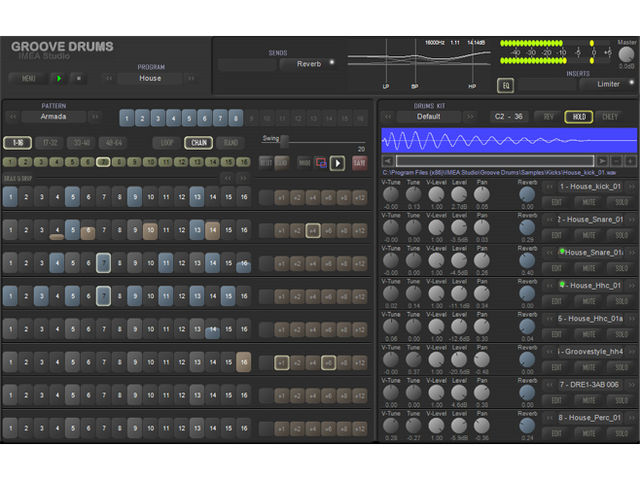 Imea Studio Groove Drums