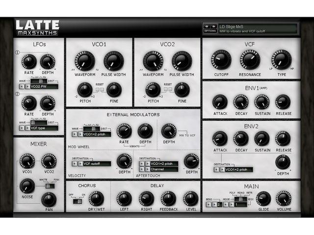 MaxSynths Latte