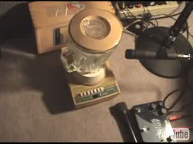 1970s blender becomes musical instrument