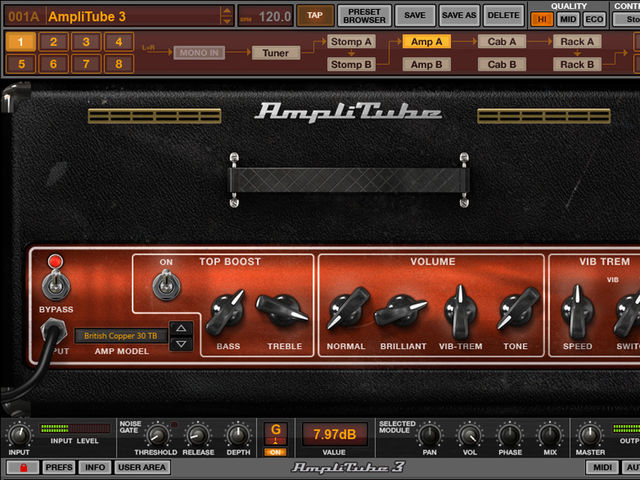 IK Multimedia AmpliTube 3 AmpliTube 3 is billed as "ultimate tone gear collection for players, producers and engineers"