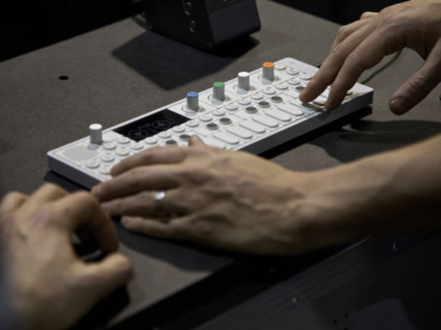 The OP-1: it's not finished yet, but it's getting there.