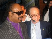 Stevie Wonder with Ray Kurzweil