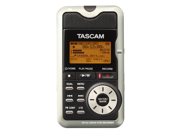 Tascam DR-2D: records, anywhere.
