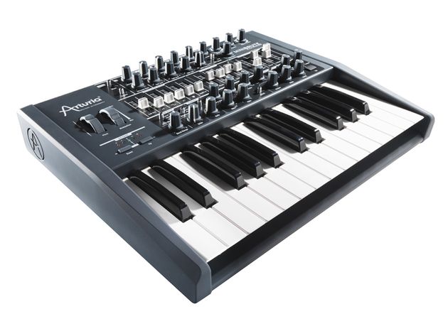 Even plug-in lovers might be tempted by Arturia's affordable Minibrute analogue synth.
