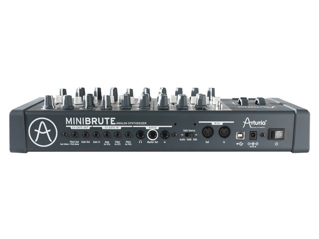 Arturia Minibrute rear blank