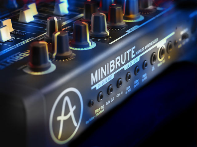 Arturia Minibrute rear angle blank