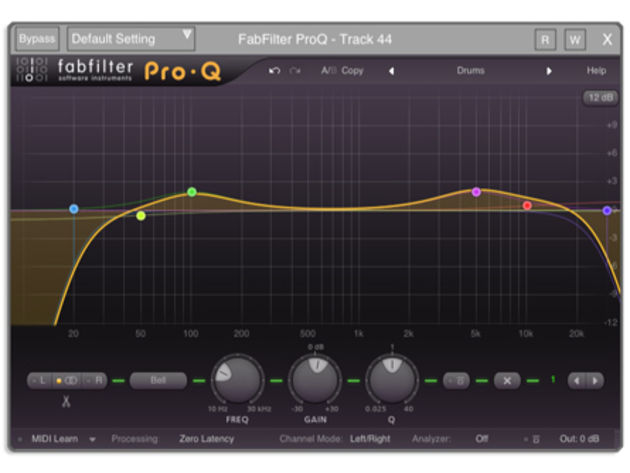 Auria FabFilter Pro-Q blank