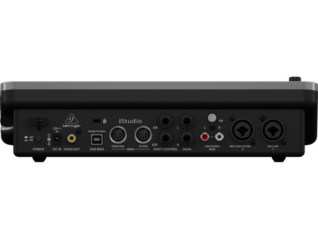 Behringer iStudio rear blank