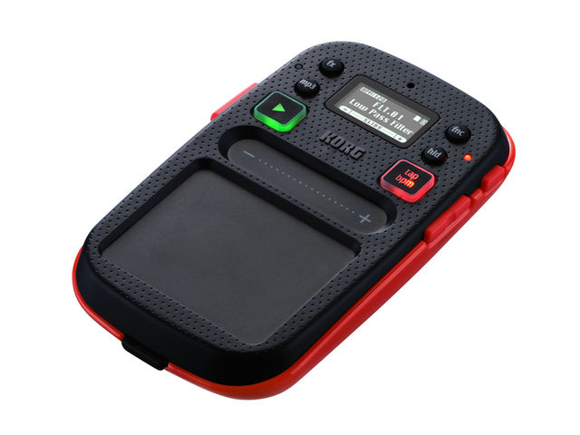 Korg Mini Kaoss Pad 2: now a music player as well as a processor. Click the photo for more images.