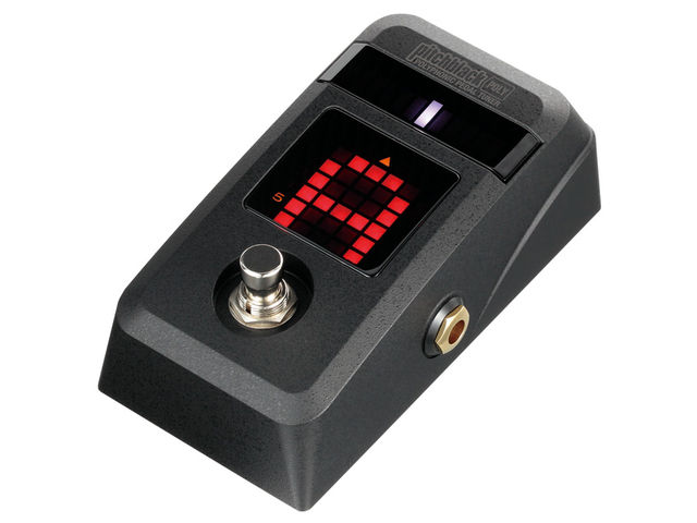 The PitchBlack Poly's String Seeker function enables accurate detection of individual out-of-tune strings simply by strumming your instrument.