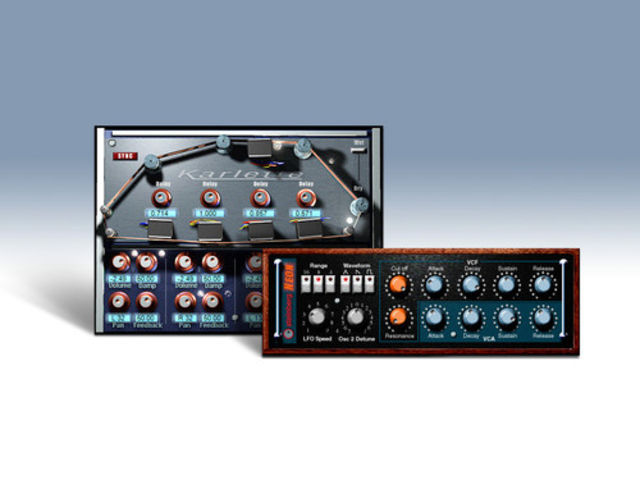Own two more pieces of plug-in history.