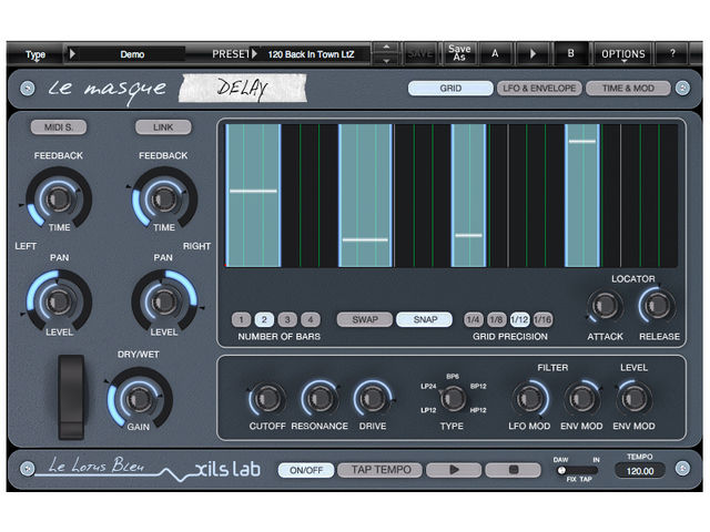 Xils-lab Le Masque: Delay