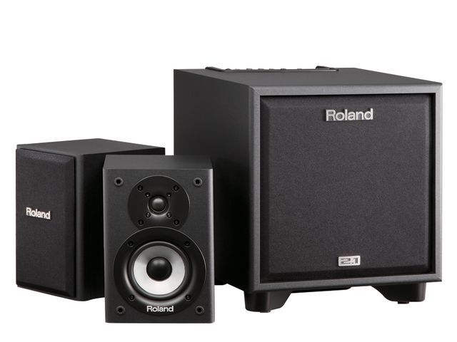 Roland's CM-220 Cube Monitor system