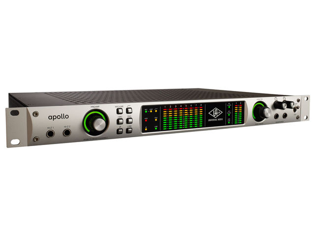 Universal Audio Apollo angle blank