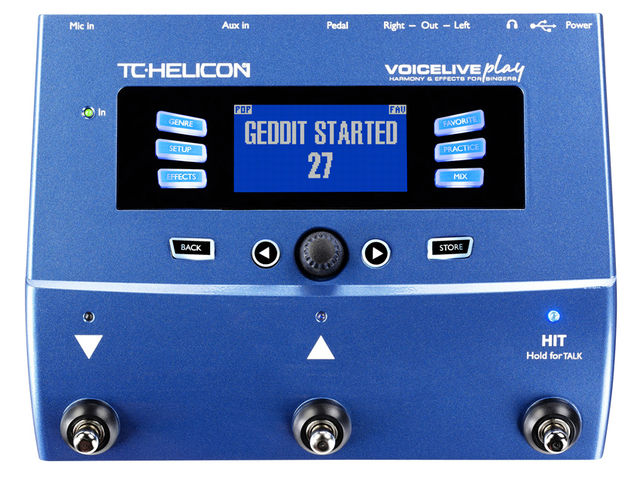 TC-Helicon VoiceLive Play top blank