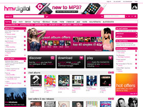 HMV finally launches download store