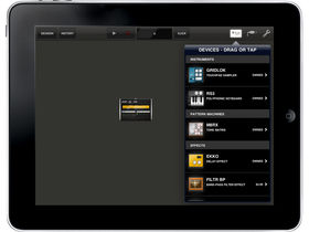 Retronyms Tabletop: modular iPad studio app