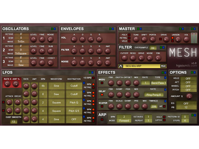 Homegrown Sounds Mesh