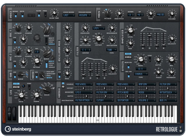 Steinberg Retrologue blank