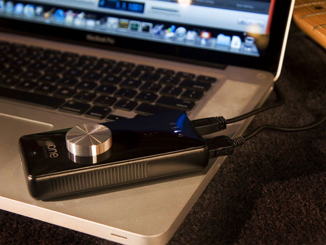 Audio interfaces, such as Apogee's One, come with their own drivers.