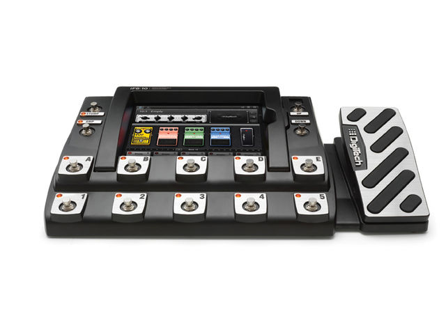 DigiTech iPB-10 iPad Pedalboard front blank