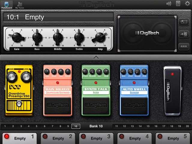 DigiTech iPB-Nexus app stompboxes blank