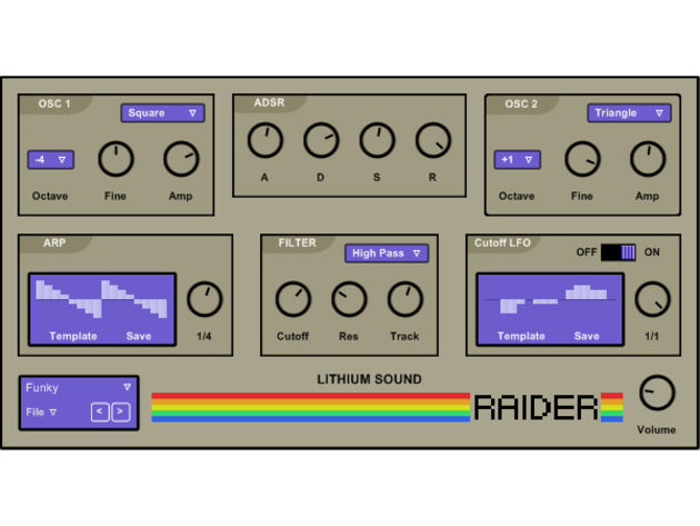 Lithium Sound Raider