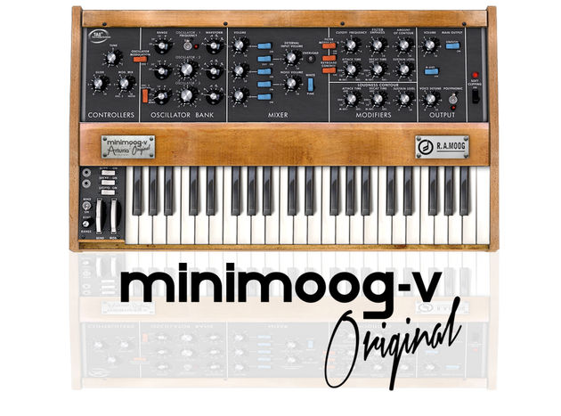 Get Arturia Minimoog V for free | Arturia Minimoog V Original | Tech ...