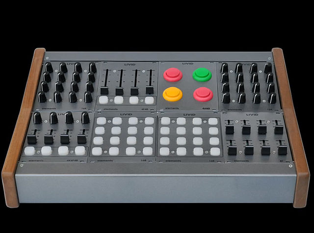 Livid Elements The Dual 80 full of modules