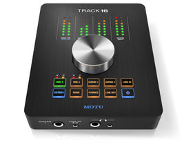 MOTU Track16 audio interface "sounds even better than it looks"