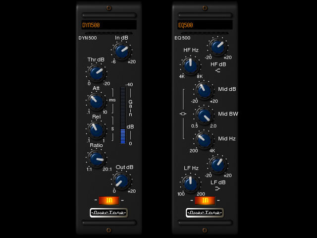 OverTone DSP EQ500 and DYN500