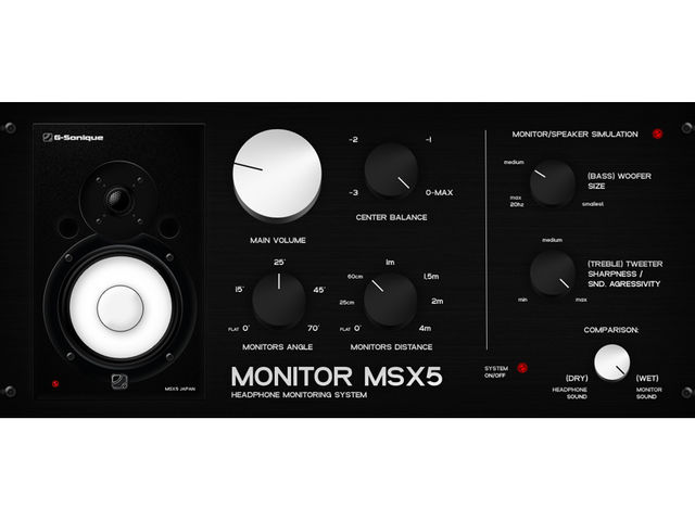 G-Sonique Monitor MSX5