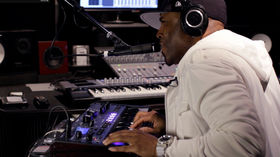 In the studio with Teddy Riley