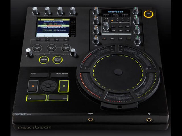 Break out the nextbeat's controller for out-of-the-booth mixing.