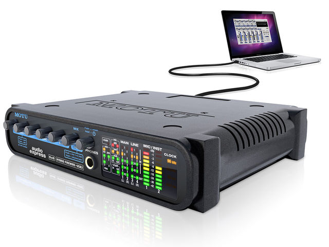 The Audio Express is MOTU's second hybrid interface.