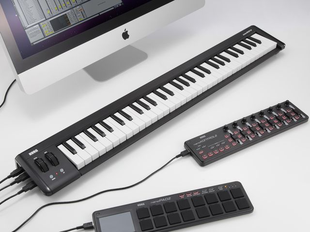 Korg microKey 61 with NanoSeries blank