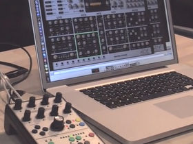 Musikmesse 2012 video: u-he demos Faderfox controller for ACE synth