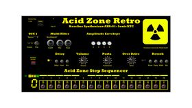 Free Acid Zone Retro VST plugin synth from SonicXTC