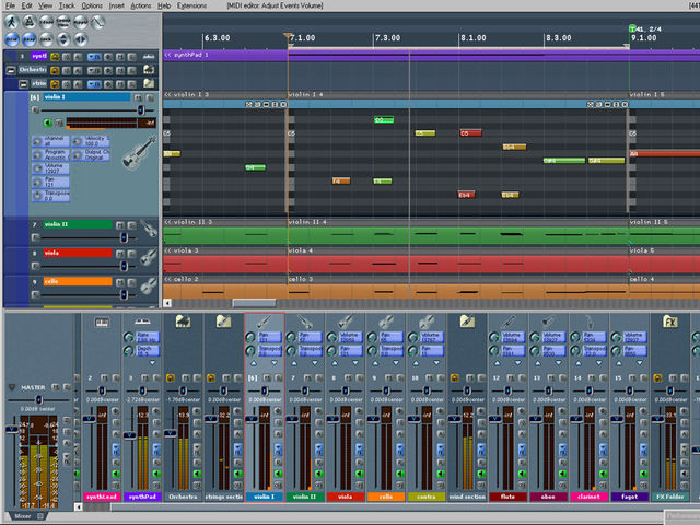 Reaper now offers inline MIDI editing.