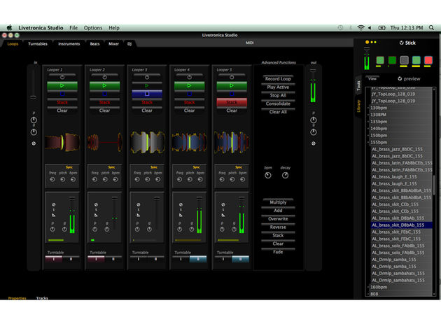 Loop view Loop Console